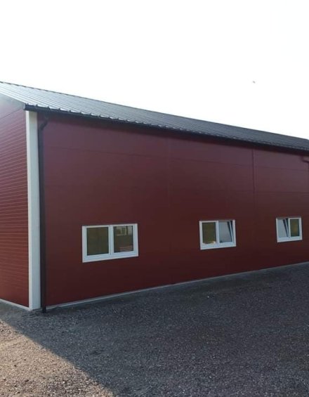 STÅLHALL 12 X 25 X 5,6 M