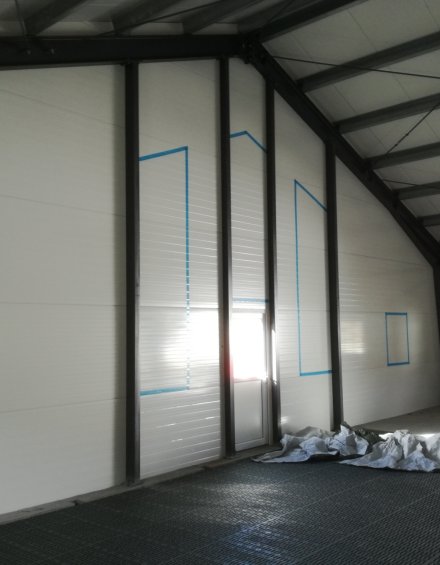 Stålhall 15 X 30 X 5 M