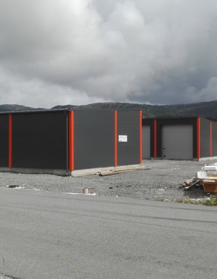 Stålhall 20 X 7 X 3,5 m