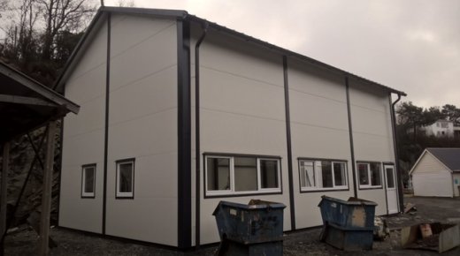 STEEL HALL 8 X 12 X 5 M