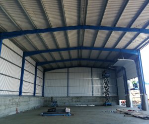 Steel hall 16,5 x 42 x 8,2 m