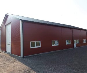Assembly of 12 x 25 x 5,6 m hall